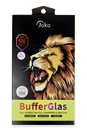 CepteToptan iPhone 14 Pro Buffer Cam Ekran Koruyucu - Siyah - DROPX7377-5345