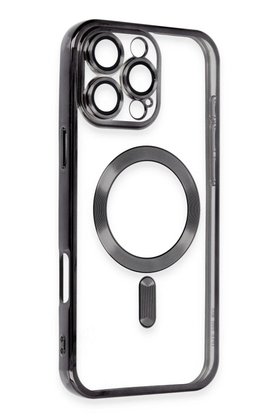 CepteToptan iPhone 16 Pro Max Kılıf Kross Magneticsafe Kapak - Siyah - DROPX8042-5042