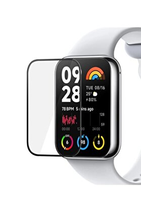 CepteToptan Xiaomi Smart Band 8 Pro Polymer Nano Ekran Koruyucu - Şeffaf - DROPX7273-9534