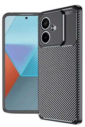 CepteToptan Oppo A3 Kılıf Auto Focus Karbon Kapak - Siyah - DROPX3298-4217