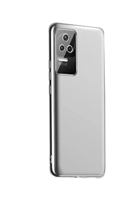 CepteToptan Xiaomi Poco F4 Kılıf Lüx Şeffaf Silikon - DROPX5841-5964