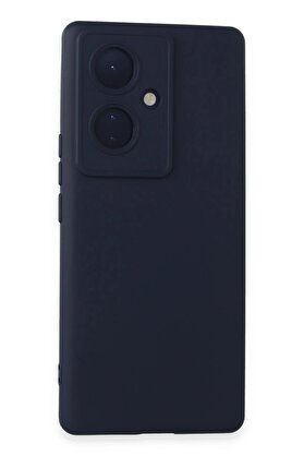 CepteToptan Vivo V29 Lite Kılıf Nano içi Kadife Silikon - Lacivert - DROPX8743-6349