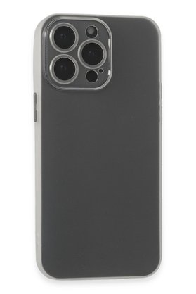 CepteToptan iPhone 15 Pro Max Kılıf Silikon - Şeffaf - DROPX7389-8382