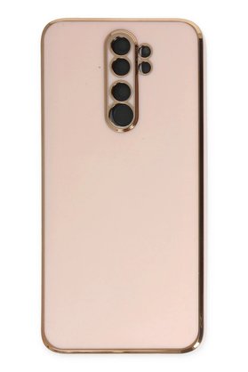 CepteToptan Xiaomi Redmi Note 8 Pro Kılıf Volet Silikon - Pembe - DROPX2029-2106