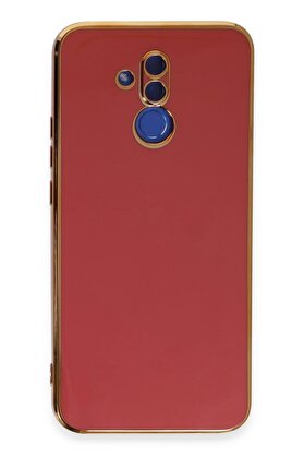 CepteToptan Huawei Mate 20 Lite Kılıf Volet Silikon - Kırmızı - DROPX7886-8244