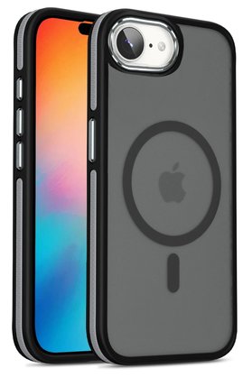 CepteToptan iPhone 16E Winner Magsafe Kapak - Siyah - DROPX4962-2838