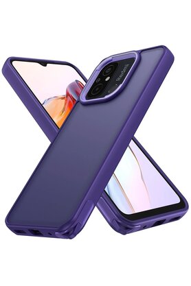 CepteToptan Xiaomi Redmi 12C Kılıf Elegant Kapak - Derin Mor - DROPX5632-5368