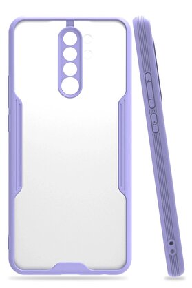 CepteToptan Xiaomi Redmi 9 Kılıf Platin Silikon - Lila - DROPX5982-8578