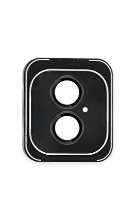 CepteToptan iPhone 16 PVD Metal Kamera Lens - Siyah - DROPX2598-4455