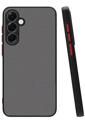 CepteToptan Samsung Galaxy A36 Kılıf Montreal Silikon Kapak - Siyah - DROPX1094-7824