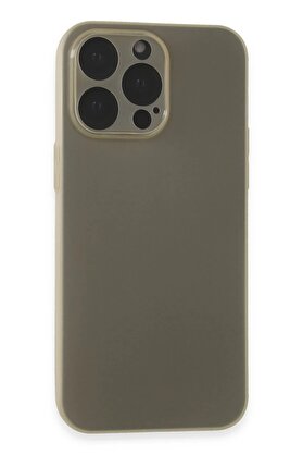 CepteToptan iPhone 15 Pro Max Kılıf Silikon - Titan Gri - DROPX6623-1673