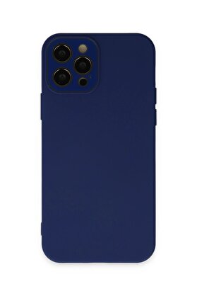 CepteToptan iPhone 12 Pro Kılıf Lansman Glass Kapak - Sky Blue - DROPX3805-7831