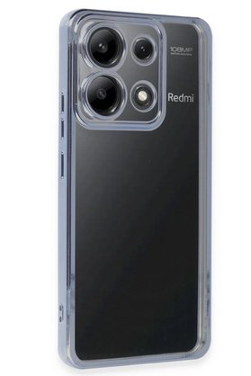CepteToptan Xiaomi Poco X6 Kılıf Lensli Silikon - Açık Mavi - DROPX9599-6508