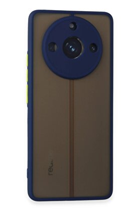 CepteToptan Realme 11 Pro Kılıf Montreal Silikon Kapak - Lacivert - DROPX5187-6430