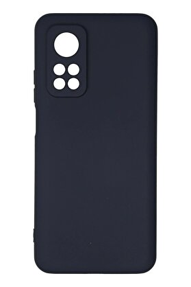 CepteToptan Xiaomi Mi 10T Kılıf Nano içi Kadife Silikon - Lacivert - DROPX2020-5661