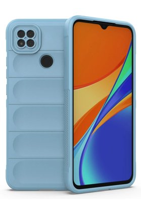 CepteToptan Xiaomi Redmi 9C Kılıf Optimum Silikon - Sky Blue - DROPX8692-4576