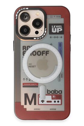 CepteToptan iPhone 13 Pro Max Kılıf Venüs Magneticsafe Desenli Kapak - Venüs - 11 - DROPX8715-4243