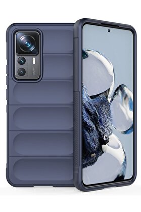 CepteToptan Xiaomi Mi 12T Pro Kılıf Optimum Silikon - Lacivert - DROPX2360-6587