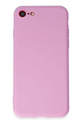 CepteToptan iPhone 7 Kılıf First Silikon - Açık Mor - DROPX9275-4437