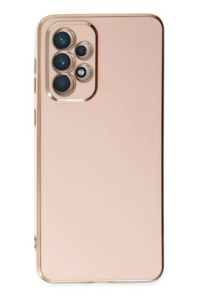 CepteToptan Samsung Galaxy A73 5G Kılıf Volet Silikon - Pembe - DROPX9272-8428