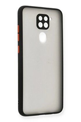 CepteToptan Xiaomi Redmi Note 9 Kılıf Montreal Silikon Kapak - Siyah - DROPX1363-5577
