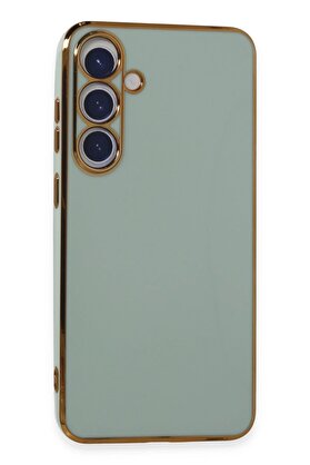 CepteToptan Samsung Galaxy S24 Plus Kılıf Volet Silikon - Açık Yeşil - DROPX3200-6859