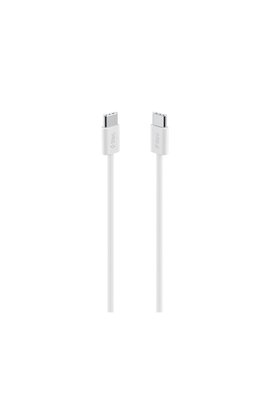 Ttec Usb-C - Usb-C 100Cm 60W Pd Örgü Hızlı Şarj/Data Kablosu Beyaz