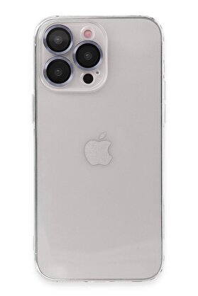 CepteToptan iPhone 13 Pro Max Kılıf Luko Lens Silikon - Sierra Blue - DROPX4039-6822
