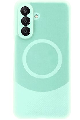 CepteToptan Samsung A36 Kılıf Maya Karbon Kapak - Su Yeşili - DROPX7708-2993