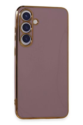 CepteToptan Samsung Galaxy S24 Kılıf Volet Silikon - Mor - DROPX4964-2305