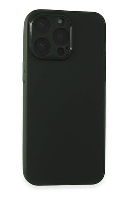 CepteToptan iPhone 15 Pro Max Kılıf Silikon - Yeşil - DROPX9558-4109