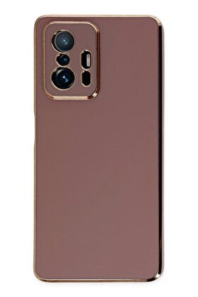 CepteToptan Xiaomi Mi 11T Pro Kılıf Volet Silikon - Kırmızı - DROPX4233-4184