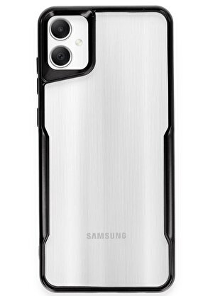 CepteToptan Samsung Galaxy A06 Kılıf Boyi Silikon Kapak - Siyah - DROPX2690-9668