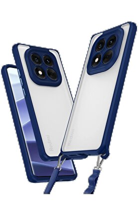 CepteToptan Xiaomi Redmi Note 14 Pro 5G Kılıf Penta Silikon Kılıf - Lacivert - DROPX2214-2294