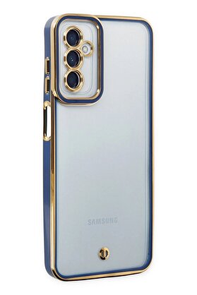 CepteToptan Samsung Galaxy M23 Kılıf Liva Lens Silikon - Mavi - DROPX2148-7554