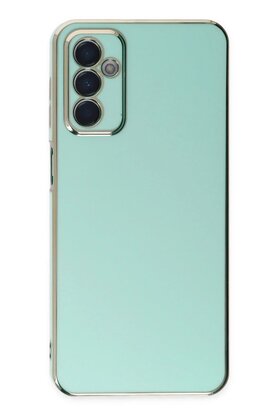 CepteToptan Samsung Galaxy M23 Kılıf Volet Silikon - Açık Yeşil - DROPX1804-5754