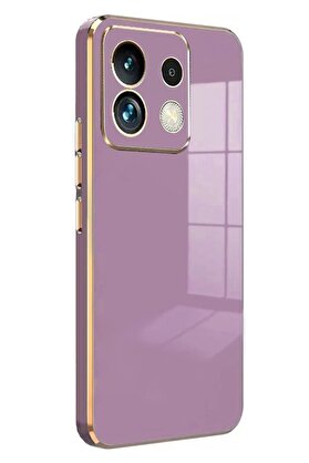CepteToptan Xiaomi Poco M6 Pro 4G Kılıf Volet Silikon - Mor - DROPX2901-6830