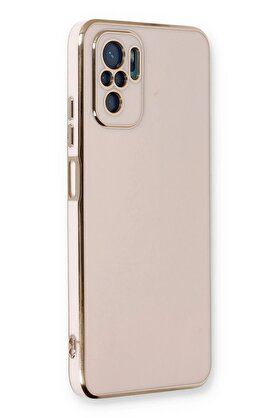 CepteToptan Xiaomi Redmi Note 10 Kılıf Volet Silikon - Pembe - DROPX2949-5798