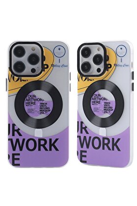 CepteToptan iPhone 14 Pro Max Kılıf Apollo Magneticsafe Desenli Kapak - Apollo Şeffaf - 6 - DROPX6305-1442