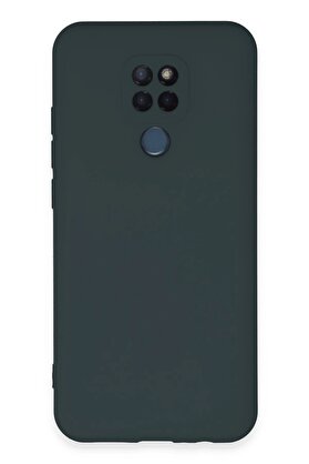 CepteToptan General Mobile GM 20 Kılıf Nano içi Kadife Silikon - Koyu Yeşil - DROPX7569-2670