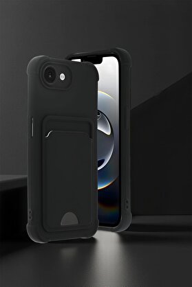 CepteToptan Apple iPhone 16E Kelvin Kartvizitli Silikon - Koyu Yeşil - DROPX1276-1706