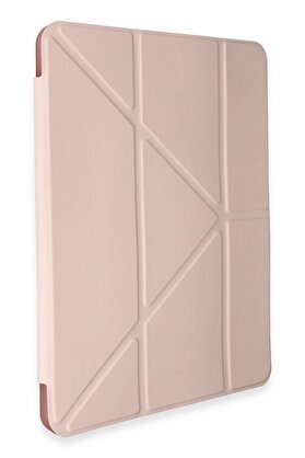 CepteToptan Huawei Honor Pad V9 Kılıf Kalemlikli Mars Tablet Kılıfı - Rose Gold - DROPX2455-1121