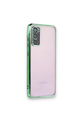 CepteToptan Samsung Galaxy S20 FE Kılıf Lensli Silikon - Yeşil - DROPX5553-3217
