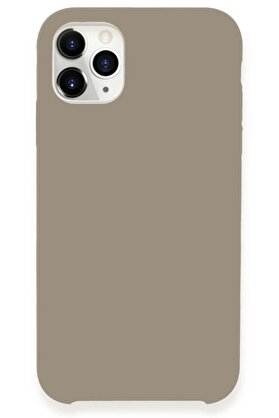 CepteToptan iPhone 11 Pro Kılıf Lansman Legant Silikon - Bej - DROPX9537-3721