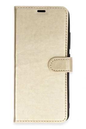 CepteToptan Xiaomi Mi 13 Trend S Plus Kapaklı Kılıf - Gold - DROPX8567-8734