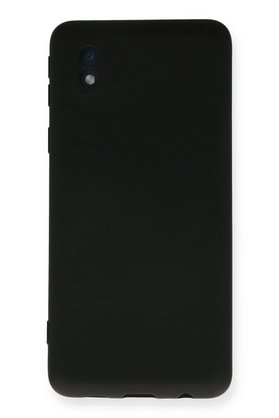 CepteToptan Samsung Galaxy A01 Core Kılıf Nano içi Kadife Silikon - Siyah - DROPX8461-6776