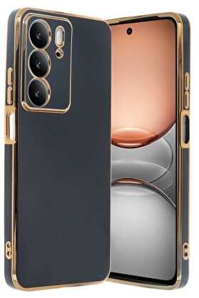 CepteToptan Realme C75 4G Kılıf Volet Silikon - Siyah - DROPX8239-4912