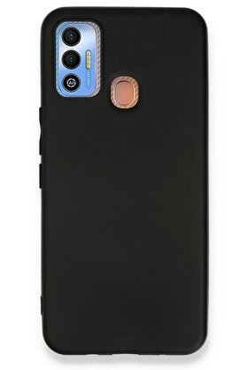 CepteToptan Tecno Spark 7T Kılıf First Silikon - Siyah - DROPX4753-1327