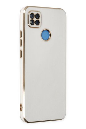 CepteToptan Xiaomi Redmi 9C Kılıf Volet Silikon - Beyaz - DROPX8981-8612