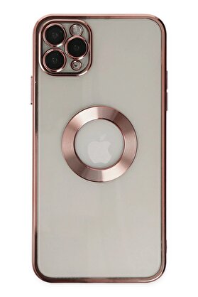 CepteToptan iPhone 11 Pro Kılıf Slot Silikon - Rose Gold - DROPX8774-6079